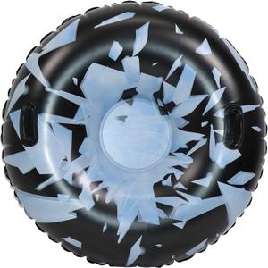DIMAR GARDEN 47" Snow Tube Inflatable Snow Sled with Heavy Duty PVC and Handles
