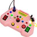 Toddler Busy Board With LED Light - Baby Game Sensory Toy,Light Switches Montessori Toy for 3 Year OldKids Educational Learning Activities Toys,Easter Basket Stuffers Ideas for 3 4 5 6 Boys Girls