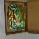 3P Sage-Green Gold Tassel Banner Garland Metallic Foil Fringe Banner Tinsel Tassels Streamer Banner Backdrop for Parade Floats, Graduation Decorations, Woodland Party Decoration