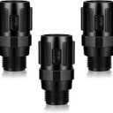 Tondiamo 3 Pcs Drip Irrigation Pressure Regulator, 3/4" Female Hose Thread x 3/4" Male Hose Thread for Drip Irrigation System Irrigation Pressure Reducer Low Flow Valve(15 PSI)