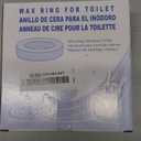 Extra Thick Toilet Wax Ring Kit Include Closet Bolts, Bolt Caps, Thick Flange and Retainer Washers, Fits 3 Inch and 4 Inch Waste Lines for Toilet Gas Odor and Watertight Sealing