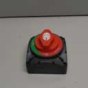 600A High Current Battery Switch, 12-48v Waterproof Heavy Duty Battery Power Cut Master Switch Disconnect Isolator for Car Vehicle RV and Marine Boat (ON/Off High Current)