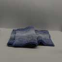 BSICPRO Bathroom Rugs and Mats Sets, 2 Piece Thick Absorbent Chenille Bath Mat Rug Set Non Slip, Soft Shaggy Bath Room Floor Mats for Bathroom, Machine Washable (Fog Blue, 20" x 32" Plus 16" x 24")