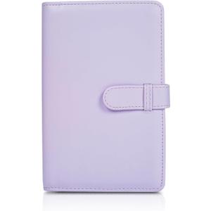 Phetium 108 Pockets Mini Photo Album for Fujifilm Instax Mini Film,Polaroid Snap,2x3" Photo,Kpop Photo Card,Wallet Album Book for Instax Mini 12/11/40/7+/EVO/99 (Lilac Purple)