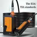 Elecbee 5PCS BNC Female to RJ45 Adapter 180 Degree