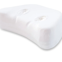 Side Sleeping Pillow | Height Adjustable | Ear Pain Relief | CPAP Pillow | Wrinkle Prevention | TMJ | Advanced Memory Foam with Soft Cover (Soft)