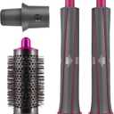 Hair Curling Barrel Volumizing Brush Attachments with Adaptor for Dyson Hair Dryer Converting to Hair Styler, for Dyson for Airwrap Styler