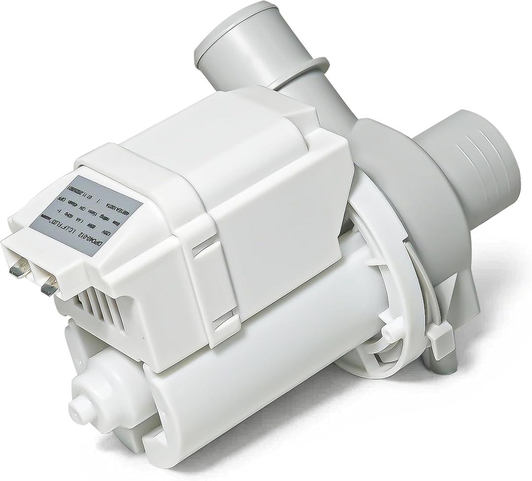 4681EA1007A DP040-012 Drain Pump Replacement for LG Kenmore, Replaces 5859EA1004F 5859EA1004P WH23X10020, Fits WT1101CW WT1201CV 79631513210