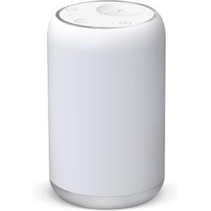 Waterless Essential Oil Diffuser - 120ml Portable Aroma Diffuser for Home Office Car, Ultra-Quiet Cordless Scent Diffuser with 3 Modes, Long-Lasting Fragrance (White)