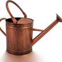 1 Gallon Watering Can, Copper Watering Can, Metal Water Can with Removable Spout, Perfect Plant Water Can for Indoor and Outdoor