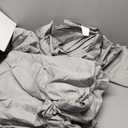 TEXAS LINEN CO. 100% Egyptian Cotton Sheets King Size - 1500 Thread Count King Size Sheets Set, 4 PC Luxury Bedsheet (Light Grey), Soft, Cooling, 17" Deep Pocket Sateen Weave Bedsheet Set