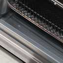 Gourmia GTF7350 6-in-1 Multi-function, Stainless Steel Air Fryer Oven - 6 Cooking Functions - Fry Basket, Oven Rack, Baking Pan & Crumb Tray, Included + Recipe Book (Silver)