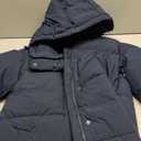 Amazon Essentials Women's Oversized Long Hooded Insulated Puffer Jacket (Available in Plus Size), Navy, X-Small