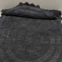 Crochet Triangle lace Bathroom Rug