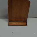 Beautiful Cookbook Stand for Your Kitchen Counter - Solid Wood Stand Easily Keeps Cook or Recipe Books Open for Convenient Cooking - Perfectly Fits Your iPad/Tablet and Enhances Any Kitchen Decor