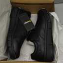 FitVille Diabetic Shoes for Men Wide Width, Leather Oxford Dress Shoes Extra Wide Walking Shoes Hook and Loop Orthopedic Sneakers for Edema and Swollen Feet, Size 11 (Jet Black)