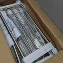 Geetery 4 Pcs Tension Shelf Rod Expandable Closet Storage, 23.62–39.37 Inch