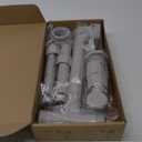 Pool Fountain Above and Inground Pools, Adjustable Pool Waterfall with Dual Spray Sprinklers, Outdoor Pool Accessories for Relaxation and Cooling, Gray