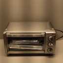 Black+Decker 4 Slice Toaster Oven - Stainless Steel