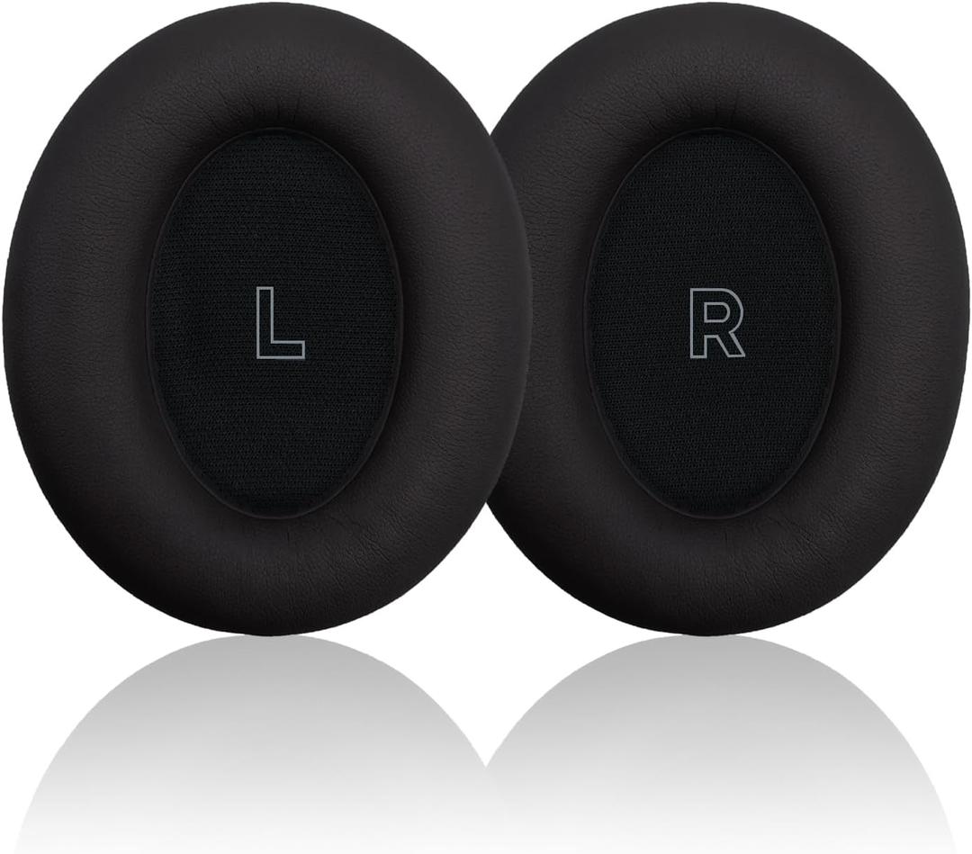 Replacement Ear Pads for Bose QuietComfort(QC) Ultra Wireless Headphones, Headphones Ear Cushions, Headset Earpads, Ear Cups Cover, Replacement Muffs (Black)