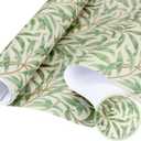 2 Pack Thenshop 30 Sheets Floral Scented Drawer Liners 14 x 19.5 Inch Dresser Drawer Liner Shelf Non Adhesive Paper Sheets for Kitchen Cabinet Home Shelf Closet(Flax)