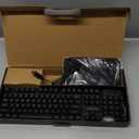 Keyboard and Mouse Gaming LED Wired Combo with Emitting Character Keyboard 4800DPI 2 Side Button USB Mouse Rainbow Backlit Mechanical Feeling Compatible with PC Raspberry Pi Mac Xbox one ps4 (910b)