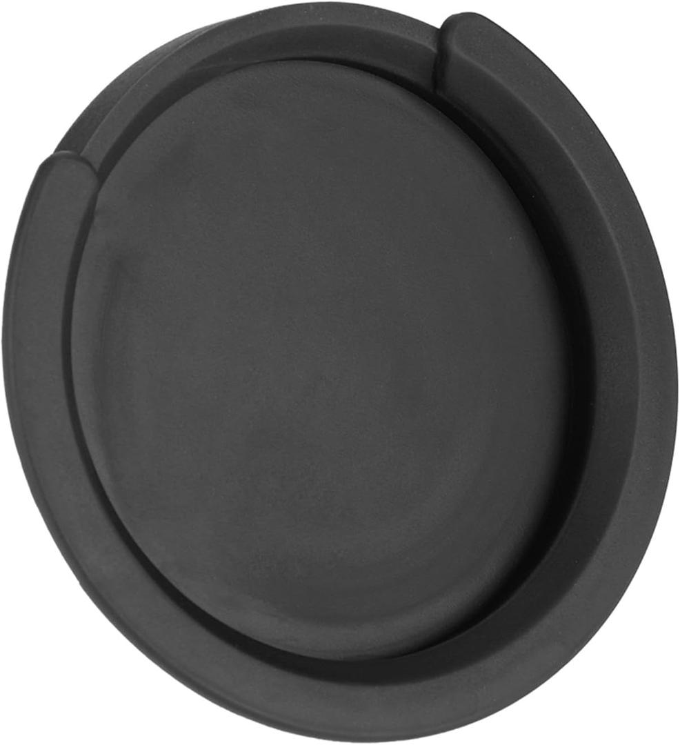 86mm Palstic Guitar Soundhole Cover Feedback Buffer Protector for Folk and Classical Guitar(Black) Acoustic Guitar Accessories