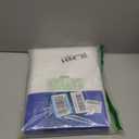 MIULEE White Privacy Sheer Curtains That Let Light in 84 Inches Long Non-See-Through Semi Sheer Curtains Light Filtering Window Curtains Drapes for Living Room Bedroom 2 Panels Set