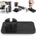 Ultimate Barista-Grade Espresso Tamping Base for Ninja Luxe Caf, Precision Portafilter Holder & Tamping Station, Elite Food-Grade Silicone, Ninja Espresso Machine Accessories