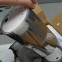 Black Ceramic Vase with 2 Handles, Modern Farmhouse Decor, Rustic Terracotta Pottery, Decorative Flower Vases, Clay Small Vase, Centerpiece for Dining Table - 7 Inch Tall