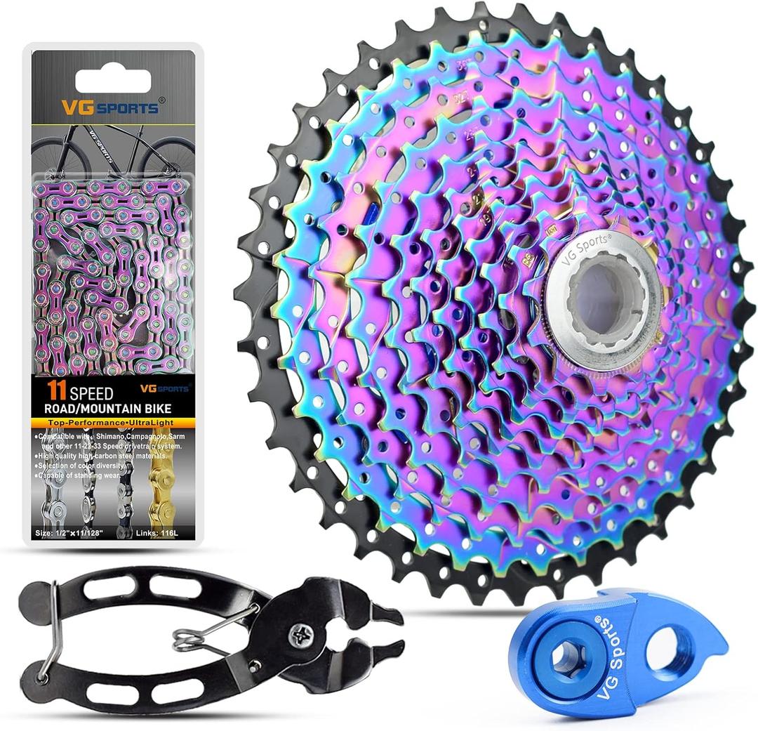 VG SPORTS 8/9/10/11/12 Speed Ultralight MTB Groupset 11-40T/11-42T/11-50T