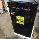 FRIGIDAIRE EFR376-BLACK 3.1 Cu Ft Black Retro Bar Fridge with Side Bottle Opener