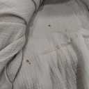 Queen Sheet Set Cotton Bed Sheets Gauze 4 Pcs Grey Queen Sheets Set 16" Deep Pocket Sheet & Pillowcase Sets Boho Muslin Queen Sheets Soft Queen Bedding Sets for All Season