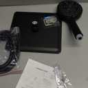 Hibbent cUPC Certified High Pressure 13'' Dual Shower Head Combo with 10-mode Handheld Spray, Rainfall 5-spray Shower Head, 12'' Adjustable Extension Arm, 71'' Hose, Showerhead Holder, Matte Black