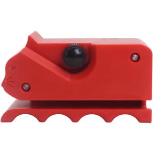 Cardboard Cutter for Cat Scratcher Handheld Corrugated Paper Cutter for Cat Lovers, Red