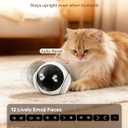 Orison Smart Mobile Pet Camera Robot, 1080P HD Indoor Pet Camera for Home, Auto Patrol & Auto Recharge, Night Vision, Two-Way Audio, App Control, Local Storage