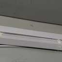 Cordless Light Filtering Mini Blind, 23 x 64 in, Pearl White