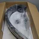 Swimming Pool & Garden Cascade Waterfall 304 Stainless Steel Fountain, Outdoor Spray Water Curtain for Pond, SPA, Garden Decoration (Black Powder Coated)