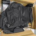 Fondpen Large Mesh Slatwall Baskets 2 Sets, 16x16x12 Inch Slat Wall Mesh Baskets with 4 Hooks, 48L Mounted Hanging Slatwall Basket for Shop Garage Gym Toy Display Storage Panel Accessories