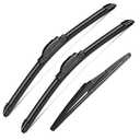 3Pcs Windshield Wiper Blades for Mini Cooper R56 2007-2012, R50 R53 2005-2006, F55 F56 2014-2022, Original Equipment Automotive Replacement Windshield Wiper Blades- 19"/18"/10L" (Pack of 3) J- HOOK