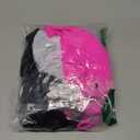 Eomenie Women's One Piece Swimsuit Tummy Control Slimming Bathing Suit Cutout Tie Knot Swimwear (Medium, Hot Pink, Black)