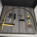 Head Spa Water Circulation Equipment, Portable Shampoo Bowl Waterfall Head Spa, Gold, Fits Shampoo Bowl for Salon and Beauty Salon