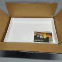 US Acrylic White Plastic Serving Trays (Set of 4) 15 x 10 | Large Unbreakable Reusable Rectangular Party Platters | Serve Appetizers, Fruit, Veggies, & Desserts | BPA-Free & Made in USA