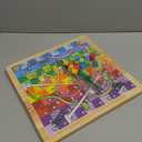 12 Inches Ludo Board Game + Snakes&Ladders, 2 in 1, Classic Board Game for Adults and Kids, Including 1 Game Board, 2 Dice, 16 Game Pieces, Rules and Carrying Bag.