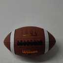 WILSON GST SpeedSkin Footballs - Brown (Official Size)