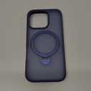 Anqrp 360° All-in-ONE Stand Case for iPhone 16 Pro Case with Rotatable Magnetic Kickstand Ring Holder, Compatible with MagSafe, MIL-Grade Shockproof iPhone 16 Pro Phone Case Cover 6.3 inch, Blue