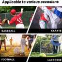KOOPOW Youth Boys Padded Compression Sliding Shorts Pants with Cup Pocket, Kids Baseball Slider Underwear,Football, Lacrosse (Black), Y-S
