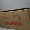 KASARO 3D Faux Stone Wall Panels, 4 PCS PU Wainscoting Panel for Interior Wall Decor, Cement Texture Thicker Accent for Home, Office, 43.3  23.6 inch, White