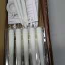 Raycare 20 Pcs Floating Candles with Wand, Hanging Candle with Timer, Magic Deco Candles Flickering Warm Light, Flameless Taper Candle with Remote, LED Candlesticks for Birthday Halloween Party Decor