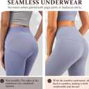 Seamless Thongs For Women V-Waisted Sexy Invisible No Show Breathable Stretch Panties Underwear 6-Pack (XL)